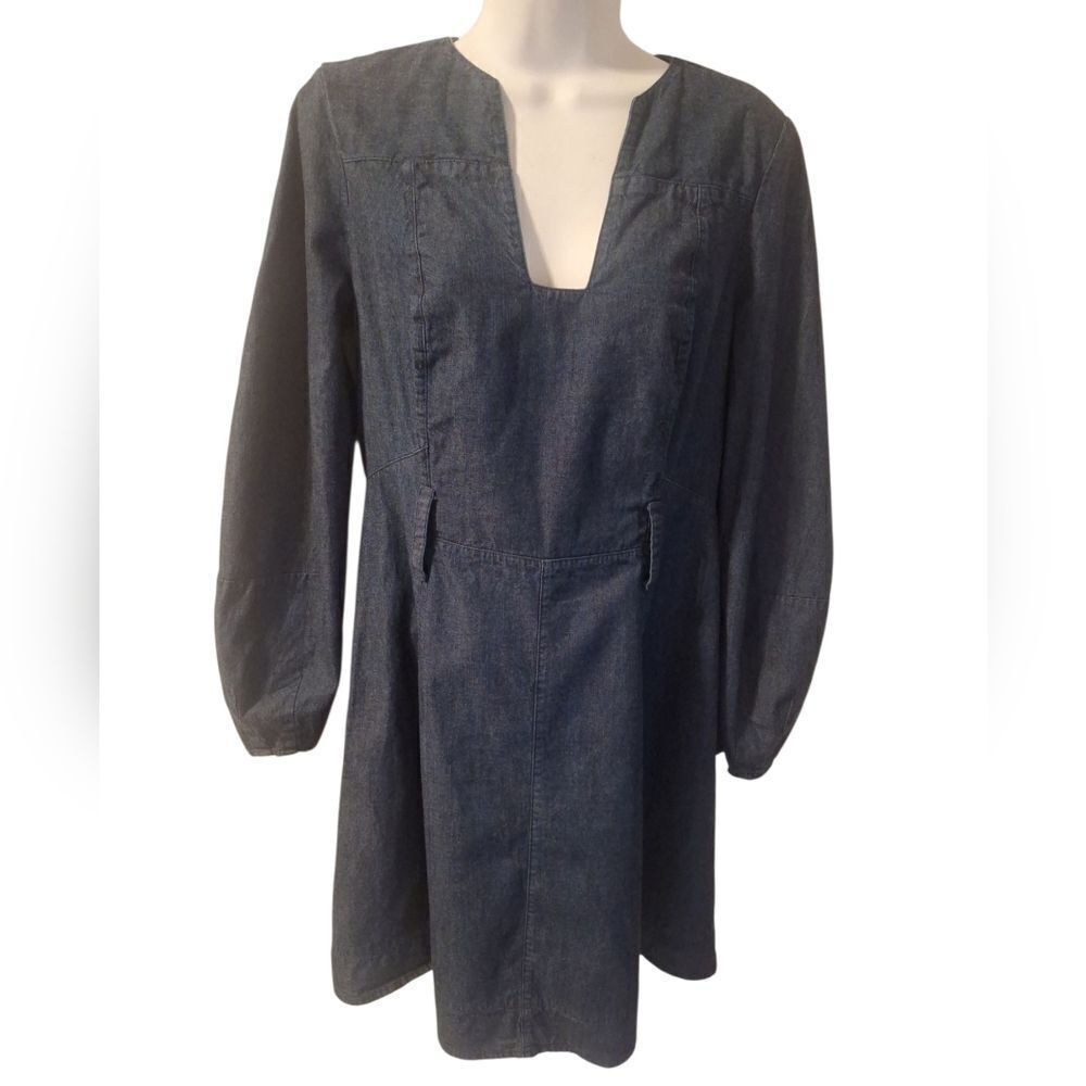 Free People Karmen denim mini dress size S